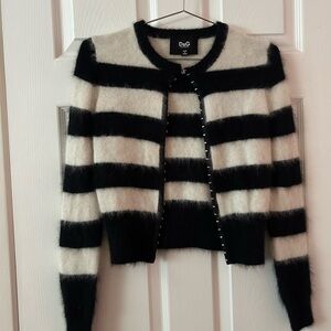 Dolce & Gabbana Angora Fur Cardigan